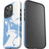 Marbleized Blue iPhone 16 Pro Impact Case